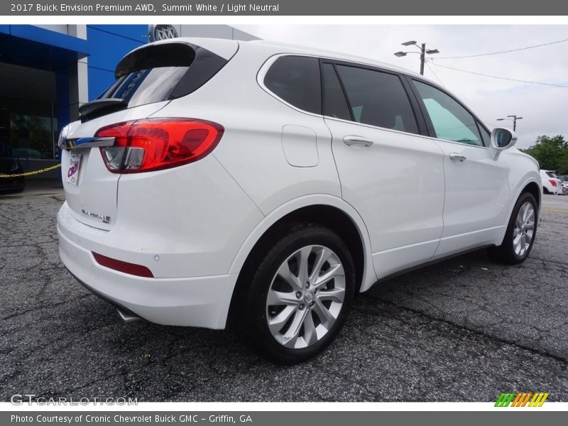 Summit White / Light Neutral 2017 Buick Envision Premium AWD