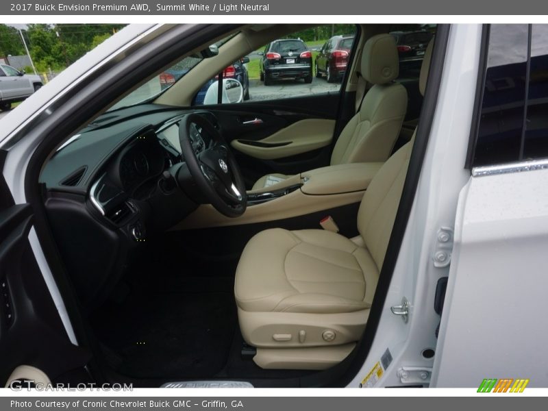 Summit White / Light Neutral 2017 Buick Envision Premium AWD