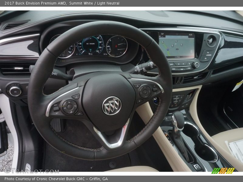 Summit White / Light Neutral 2017 Buick Envision Premium AWD