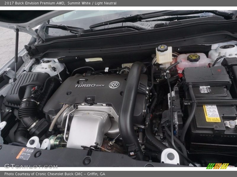  2017 Envision Premium AWD Engine - 2.0 Liter Turbocharged DOHC 16-Valve VVT 4 Cylinder