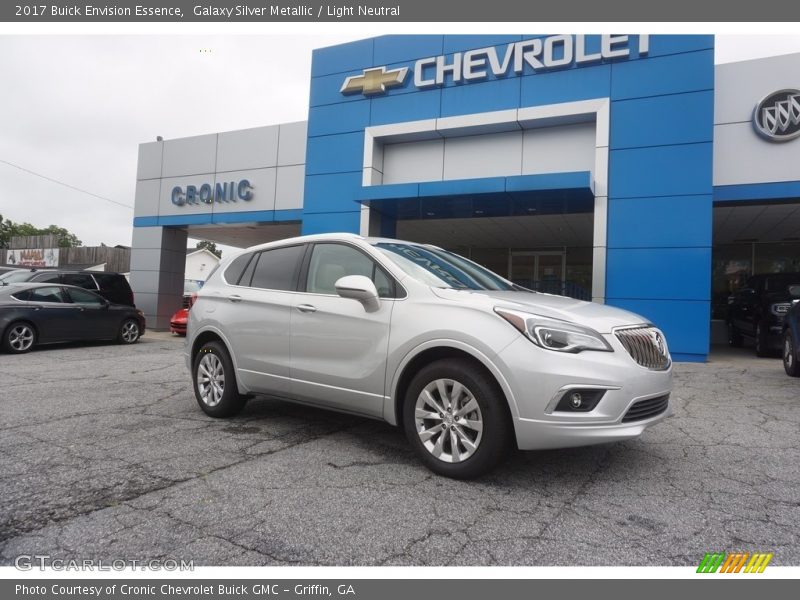 Galaxy Silver Metallic / Light Neutral 2017 Buick Envision Essence