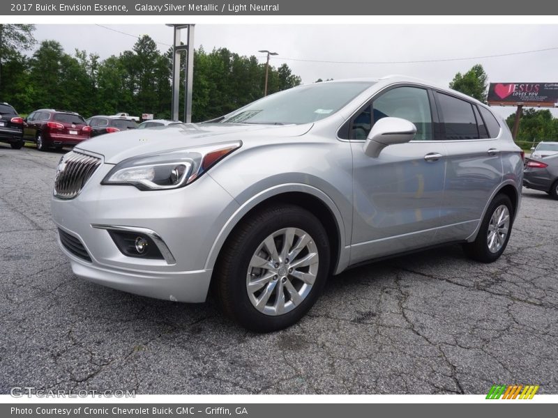 Galaxy Silver Metallic / Light Neutral 2017 Buick Envision Essence