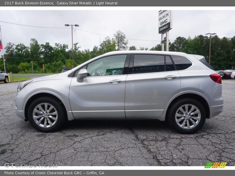 Galaxy Silver Metallic / Light Neutral 2017 Buick Envision Essence