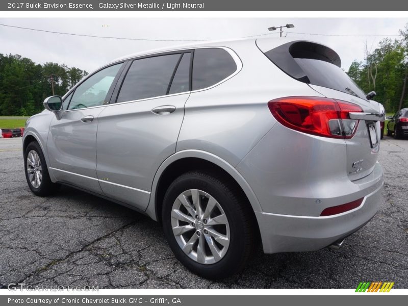 Galaxy Silver Metallic / Light Neutral 2017 Buick Envision Essence