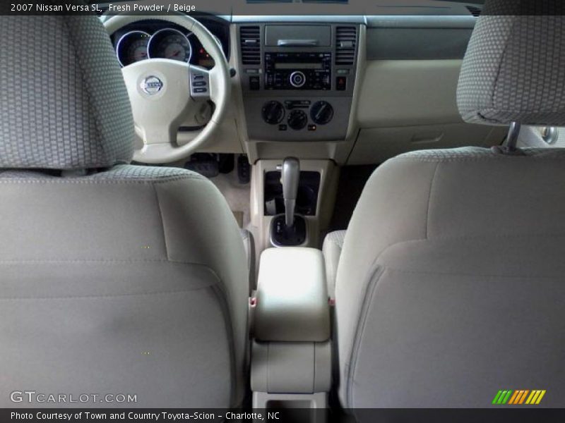 Fresh Powder / Beige 2007 Nissan Versa SL