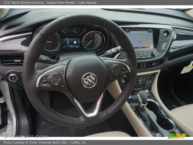 Galaxy Silver Metallic / Light Neutral 2017 Buick Envision Essence