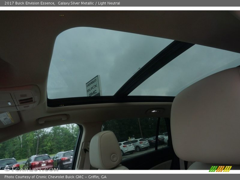 Galaxy Silver Metallic / Light Neutral 2017 Buick Envision Essence
