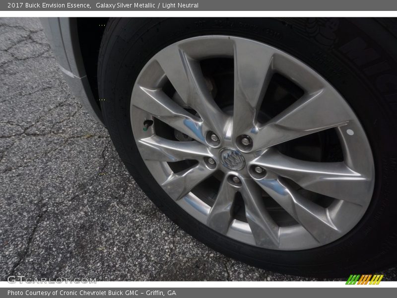 Galaxy Silver Metallic / Light Neutral 2017 Buick Envision Essence
