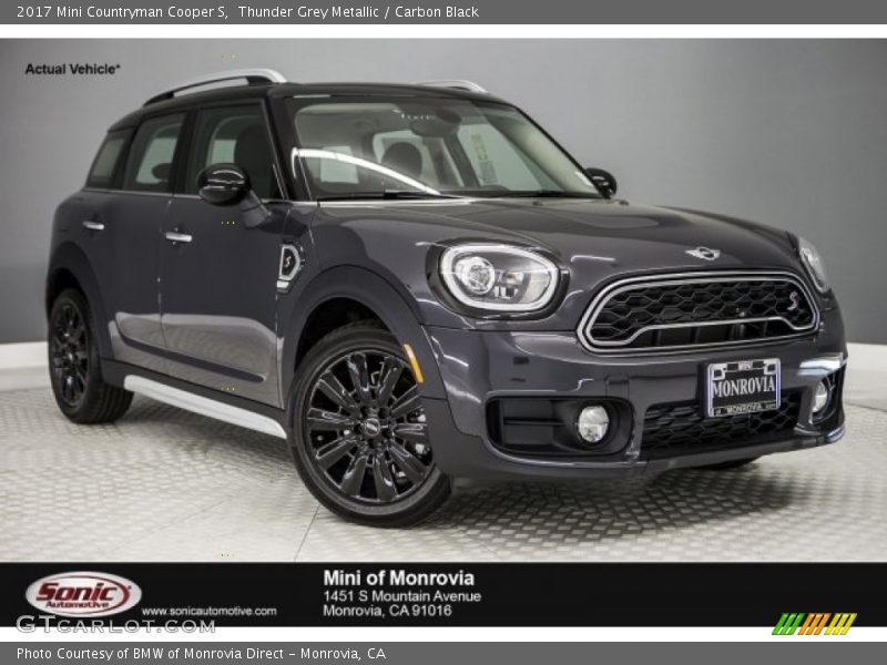 Thunder Grey Metallic / Carbon Black 2017 Mini Countryman Cooper S