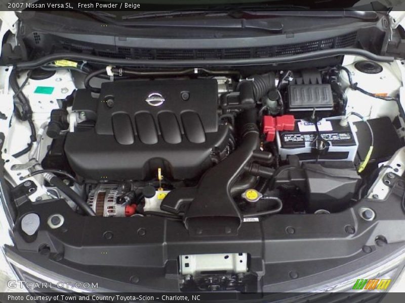 Fresh Powder / Beige 2007 Nissan Versa SL