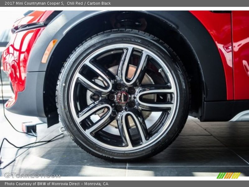 Chili Red / Carbon Black 2017 Mini Countryman Cooper S