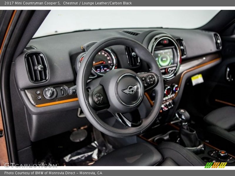 Chestnut / Lounge Leather/Carbon Black 2017 Mini Countryman Cooper S