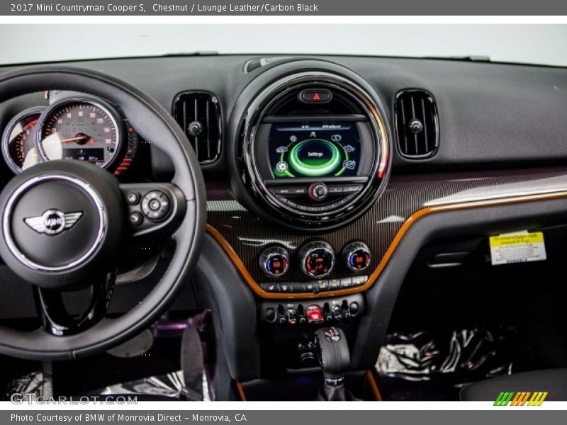 Chestnut / Lounge Leather/Carbon Black 2017 Mini Countryman Cooper S