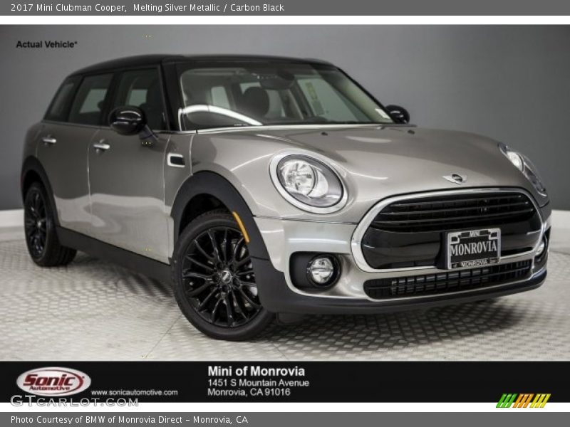 Melting Silver Metallic / Carbon Black 2017 Mini Clubman Cooper