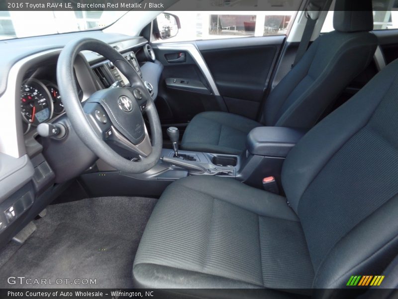 Barcelona Red Metallic / Black 2016 Toyota RAV4 LE