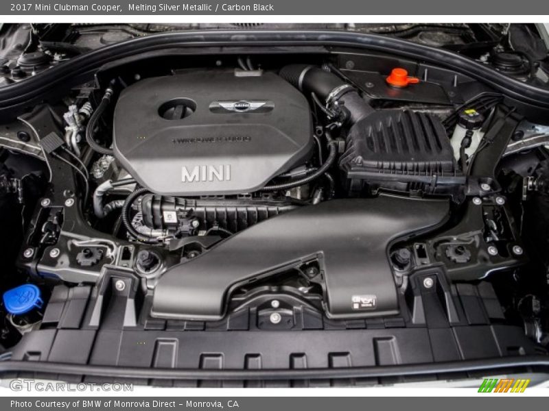 Melting Silver Metallic / Carbon Black 2017 Mini Clubman Cooper