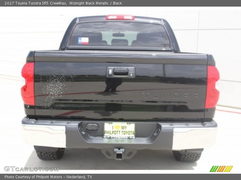 Midnight Black Metallic / Black 2017 Toyota Tundra SR5 CrewMax