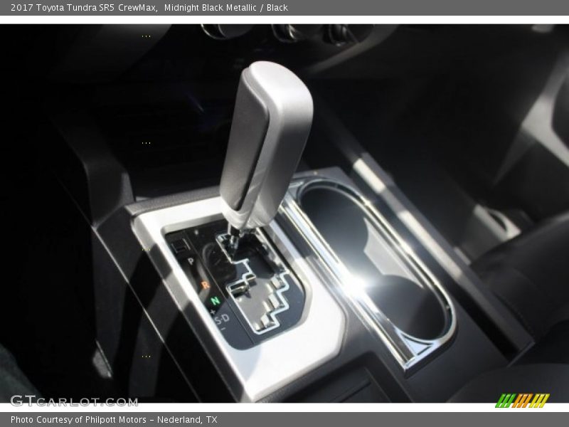 Midnight Black Metallic / Black 2017 Toyota Tundra SR5 CrewMax