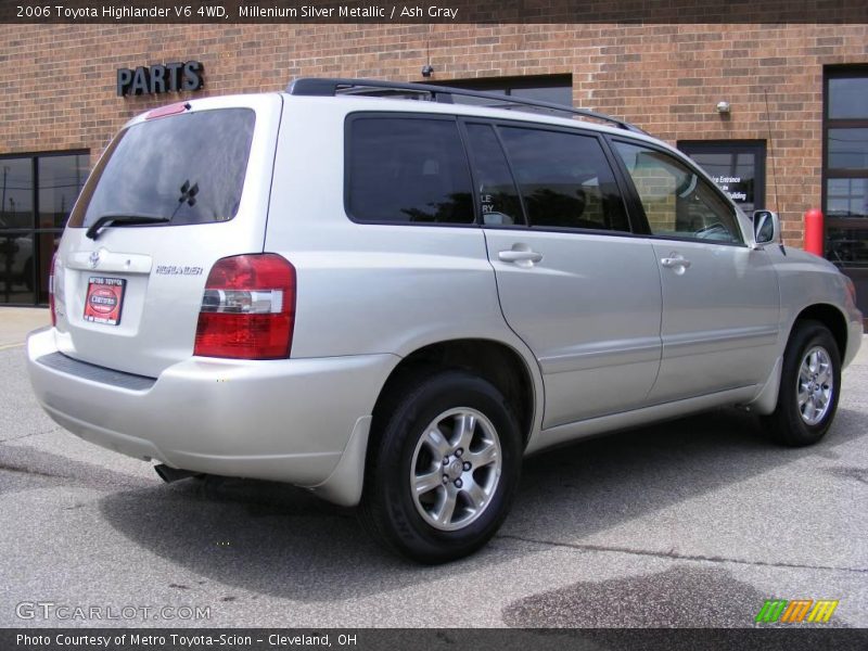 Millenium Silver Metallic / Ash Gray 2006 Toyota Highlander V6 4WD