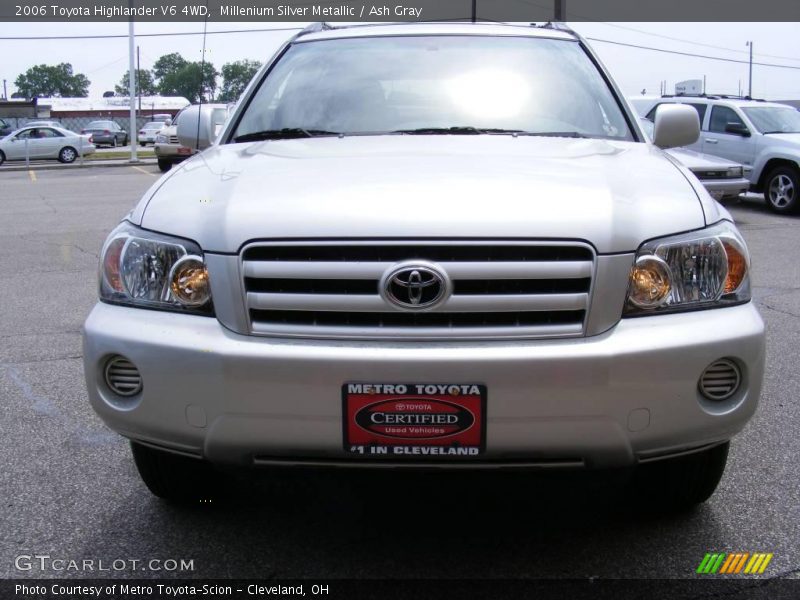 Millenium Silver Metallic / Ash Gray 2006 Toyota Highlander V6 4WD