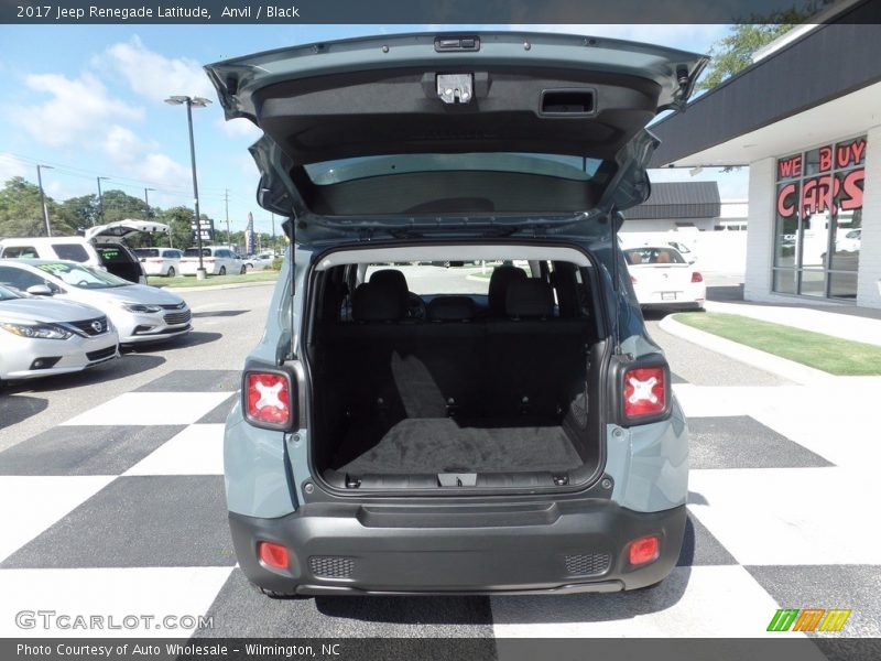 Anvil / Black 2017 Jeep Renegade Latitude