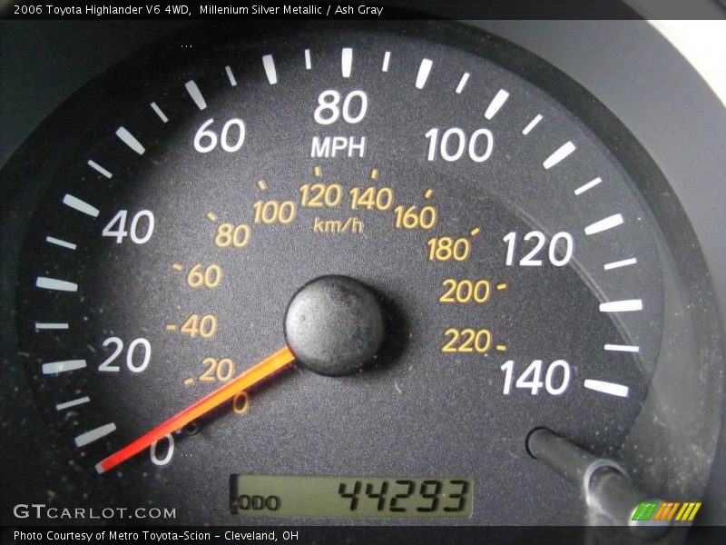 Millenium Silver Metallic / Ash Gray 2006 Toyota Highlander V6 4WD