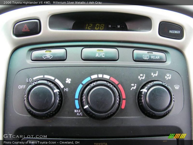 Millenium Silver Metallic / Ash Gray 2006 Toyota Highlander V6 4WD
