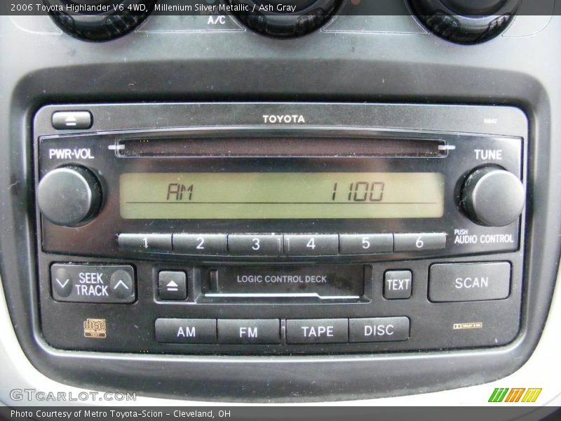 Millenium Silver Metallic / Ash Gray 2006 Toyota Highlander V6 4WD