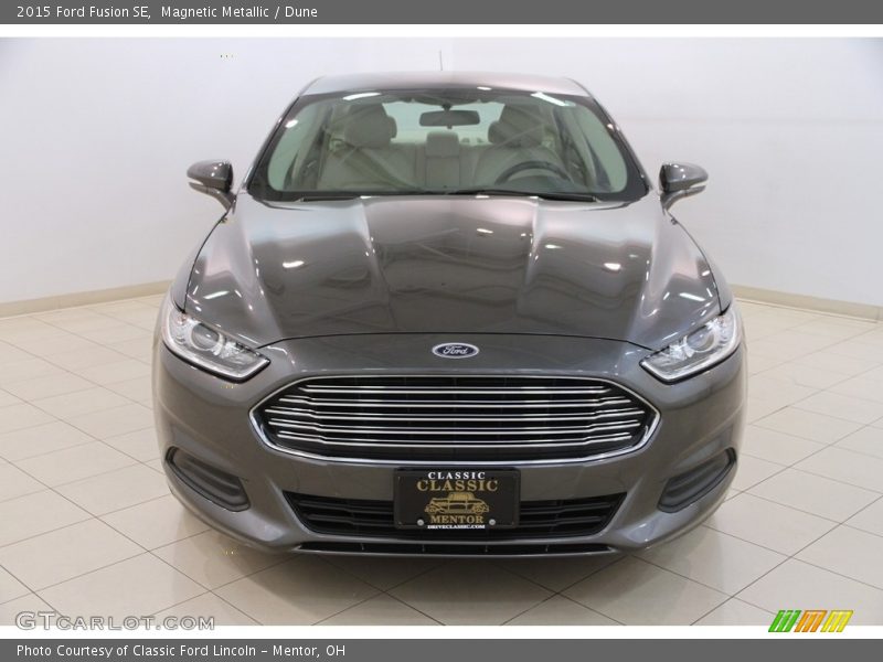 Magnetic Metallic / Dune 2015 Ford Fusion SE