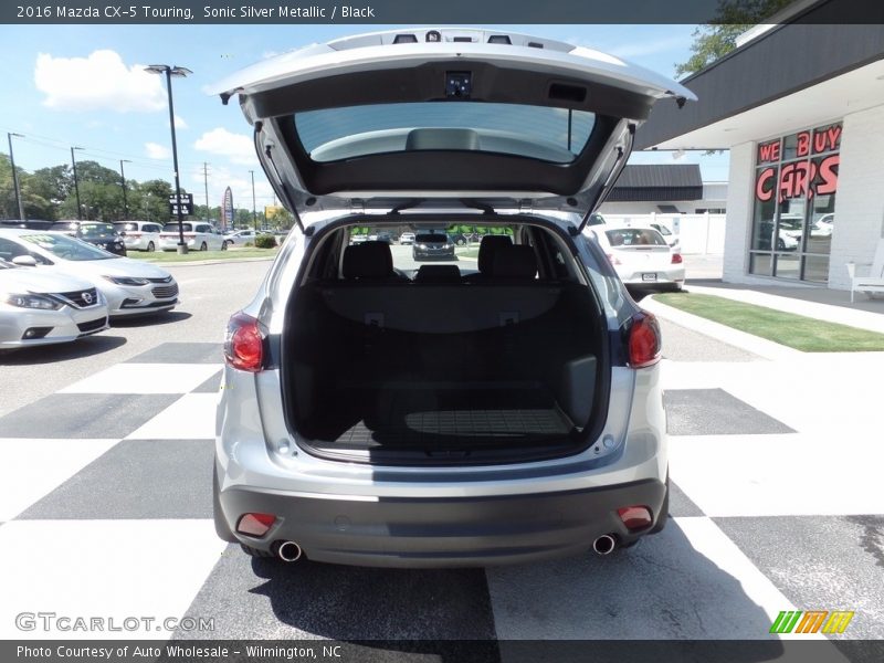 Sonic Silver Metallic / Black 2016 Mazda CX-5 Touring