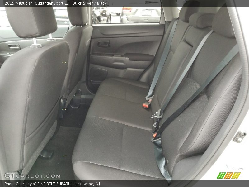 Quick Silver / Black 2015 Mitsubishi Outlander Sport ES