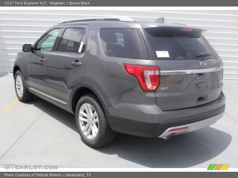 Magnetic / Ebony Black 2017 Ford Explorer XLT