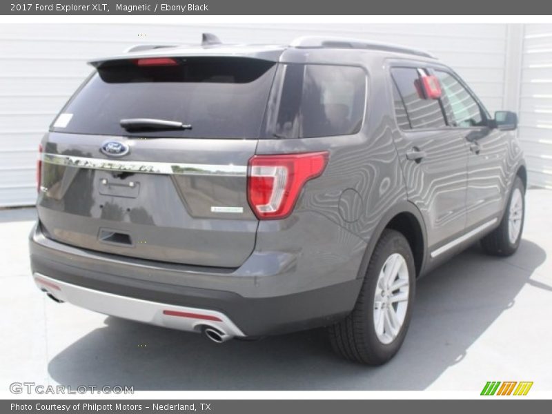 Magnetic / Ebony Black 2017 Ford Explorer XLT