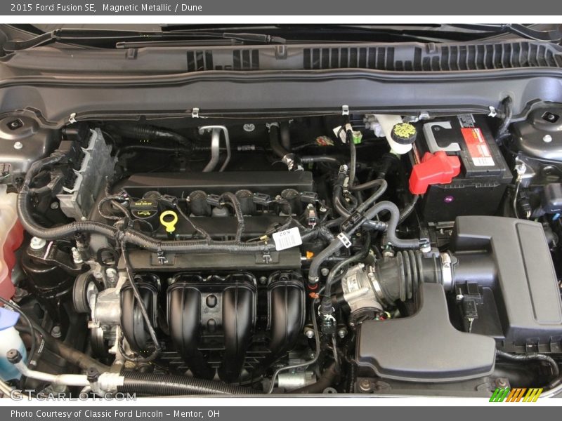 Magnetic Metallic / Dune 2015 Ford Fusion SE