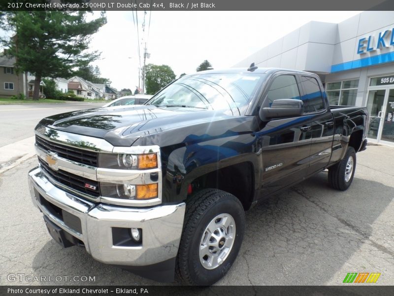 Black / Jet Black 2017 Chevrolet Silverado 2500HD LT Double Cab 4x4
