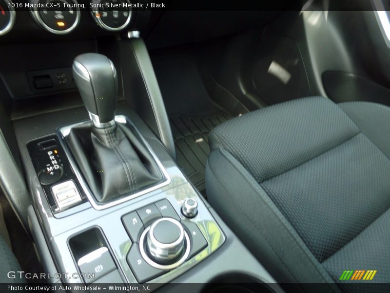 Sonic Silver Metallic / Black 2016 Mazda CX-5 Touring