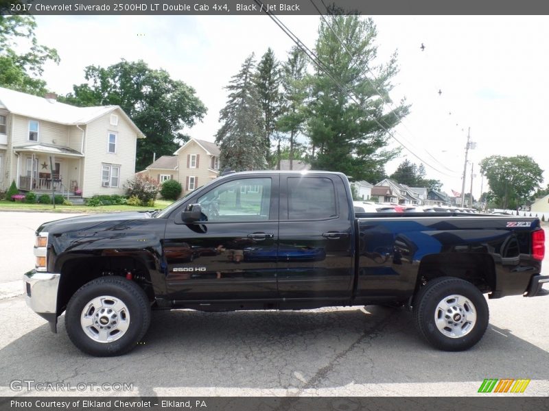 Black / Jet Black 2017 Chevrolet Silverado 2500HD LT Double Cab 4x4