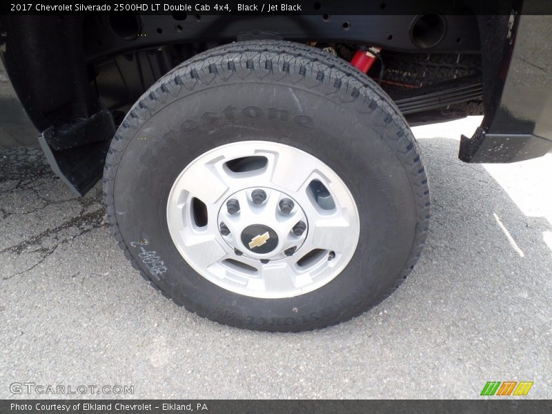 Black / Jet Black 2017 Chevrolet Silverado 2500HD LT Double Cab 4x4