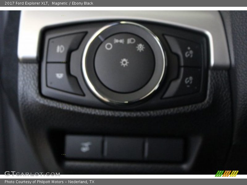 Magnetic / Ebony Black 2017 Ford Explorer XLT
