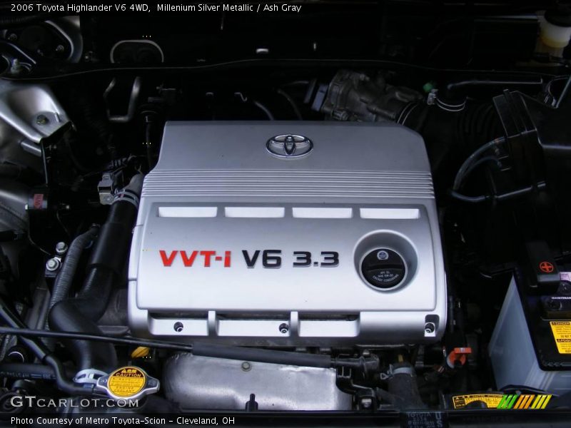 Millenium Silver Metallic / Ash Gray 2006 Toyota Highlander V6 4WD