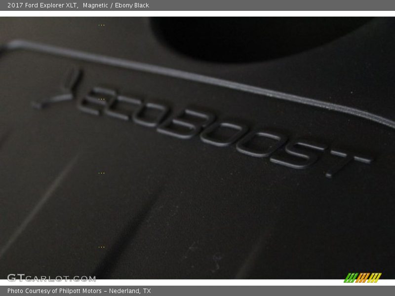 Magnetic / Ebony Black 2017 Ford Explorer XLT