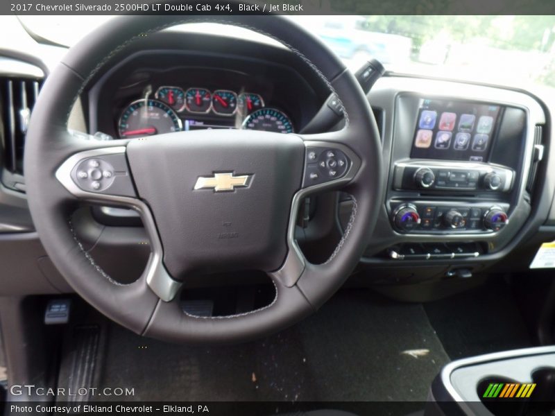Black / Jet Black 2017 Chevrolet Silverado 2500HD LT Double Cab 4x4
