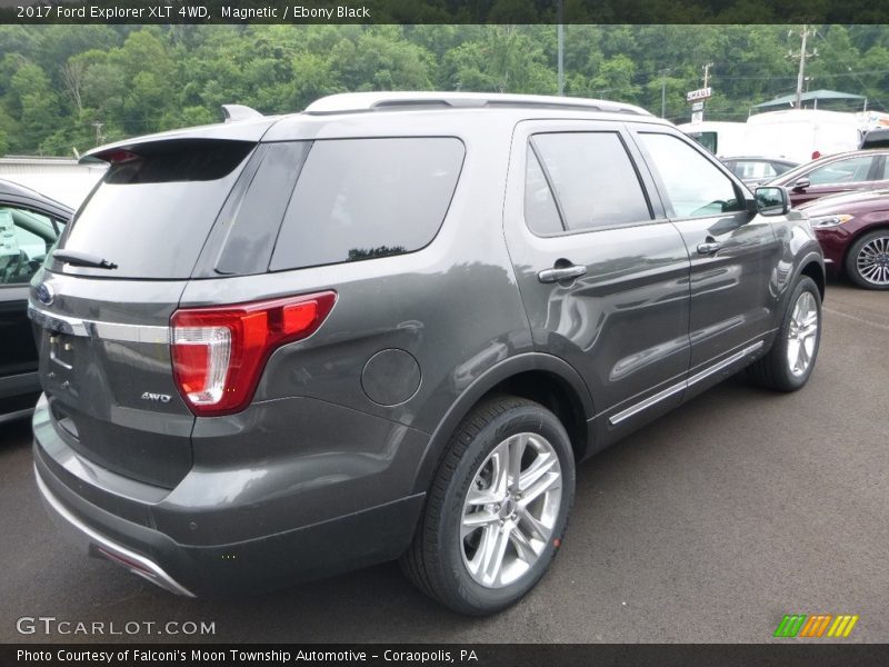 Magnetic / Ebony Black 2017 Ford Explorer XLT 4WD