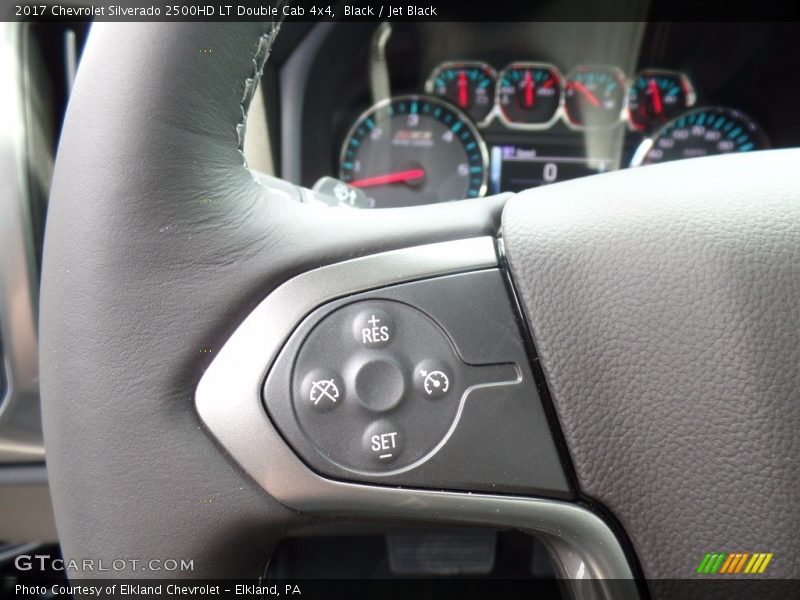 Black / Jet Black 2017 Chevrolet Silverado 2500HD LT Double Cab 4x4