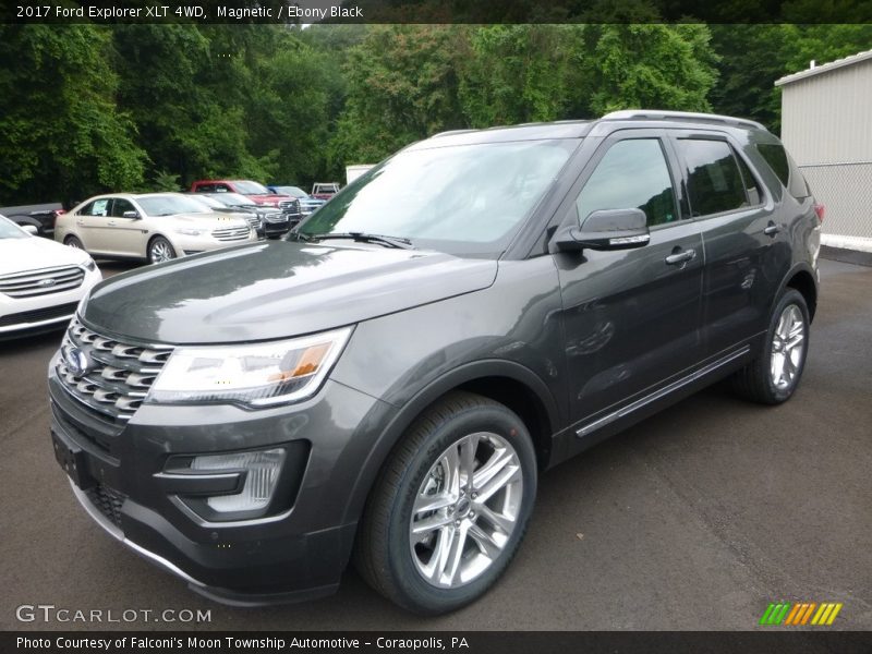 Magnetic / Ebony Black 2017 Ford Explorer XLT 4WD