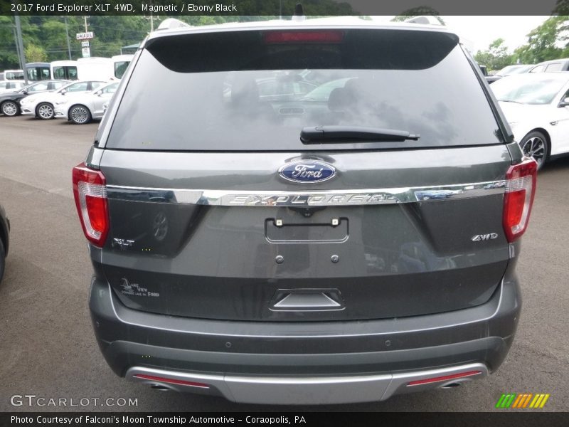 Magnetic / Ebony Black 2017 Ford Explorer XLT 4WD