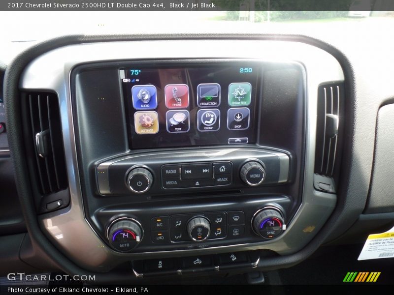 Black / Jet Black 2017 Chevrolet Silverado 2500HD LT Double Cab 4x4