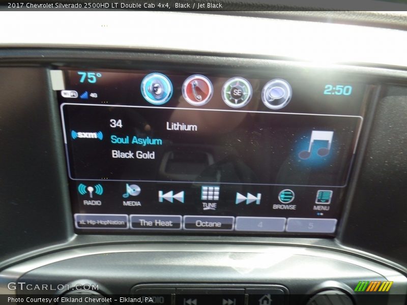 Black / Jet Black 2017 Chevrolet Silverado 2500HD LT Double Cab 4x4