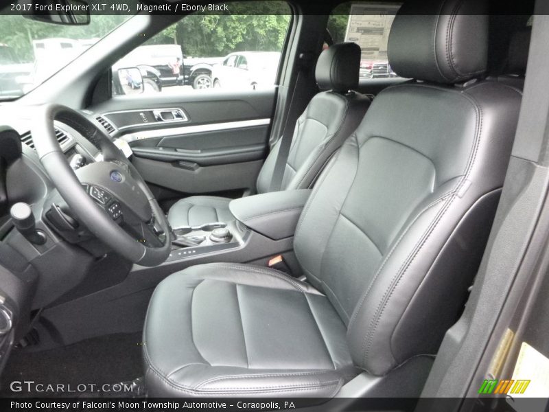 Magnetic / Ebony Black 2017 Ford Explorer XLT 4WD