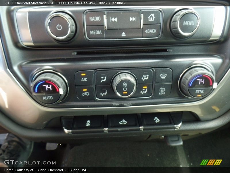 Black / Jet Black 2017 Chevrolet Silverado 2500HD LT Double Cab 4x4